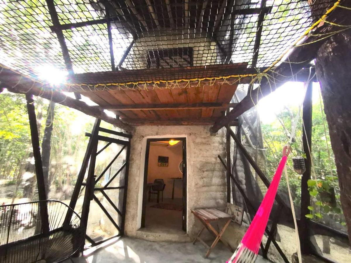 ホテル Casa Costal - Glamping Experience プエルト・モレロス エクステリア 写真