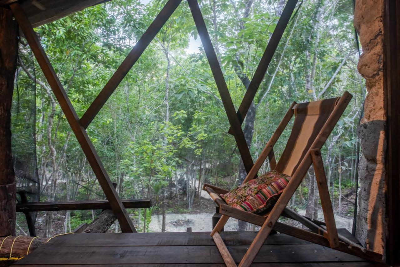 ホテル Casa Costal - Glamping Experience プエルト・モレロス エクステリア 写真