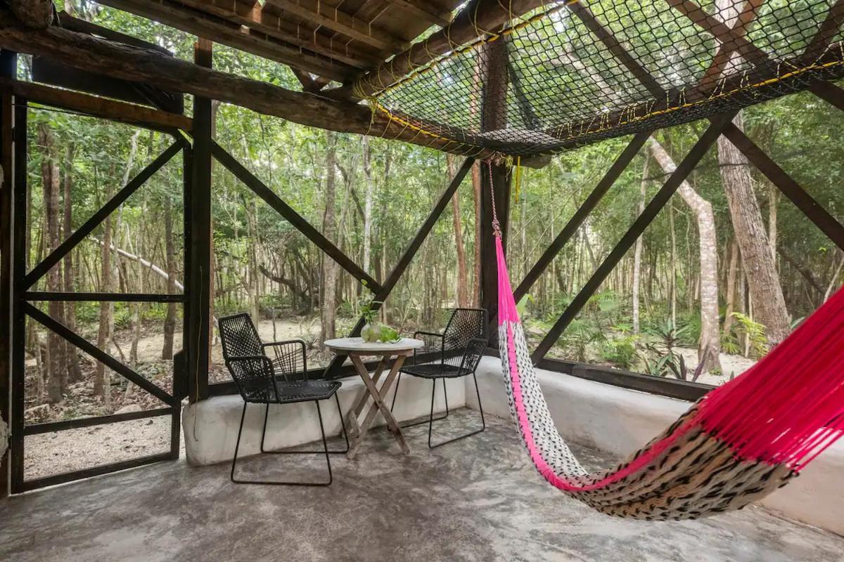 ホテル Casa Costal - Glamping Experience プエルト・モレロス エクステリア 写真