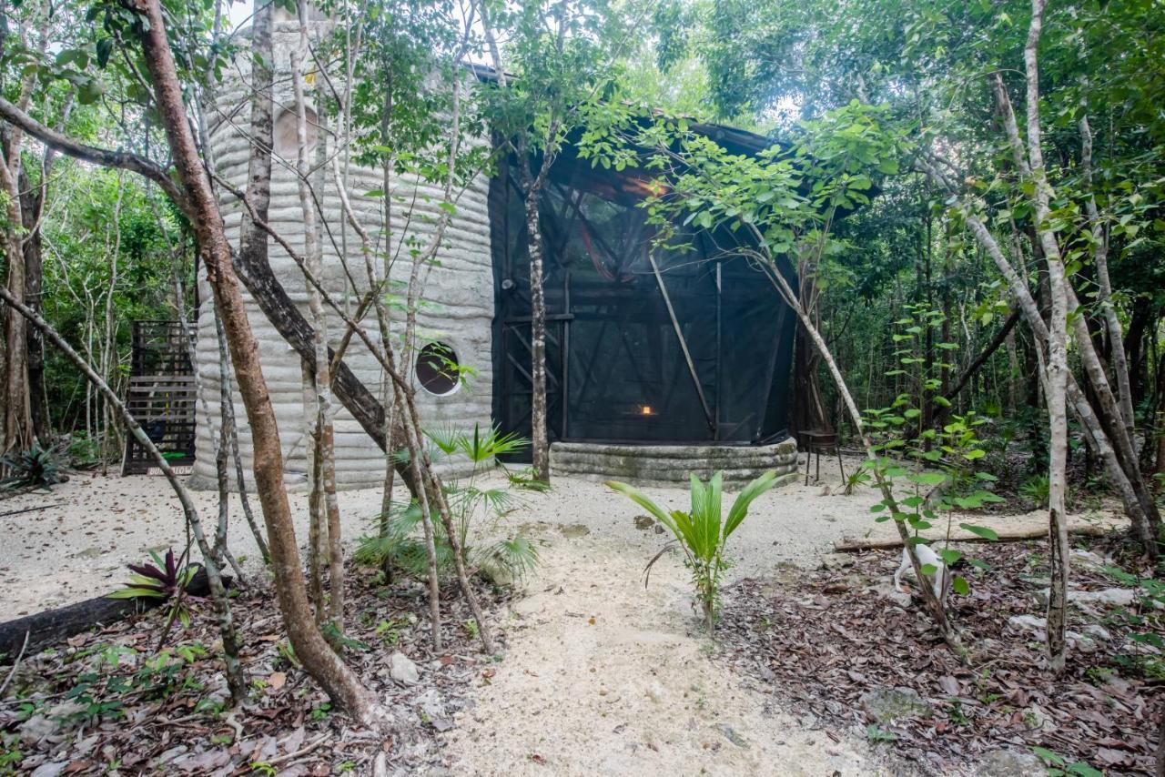 ホテル Casa Costal - Glamping Experience プエルト・モレロス エクステリア 写真