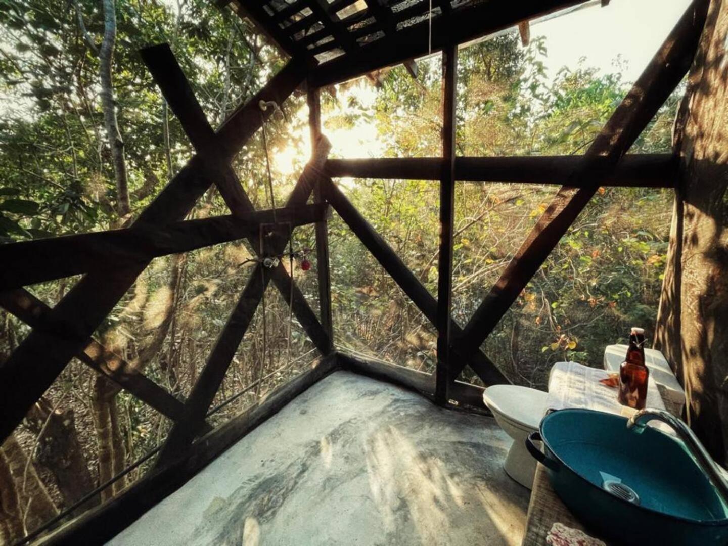 ホテル Casa Costal - Glamping Experience プエルト・モレロス エクステリア 写真